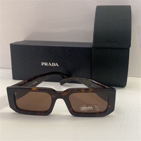 Prada PR 06YS 53 Dark Brown & Tortoise .